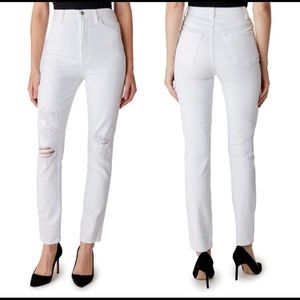 J Brand 1212 Runway Super High-Rise Slim Straight